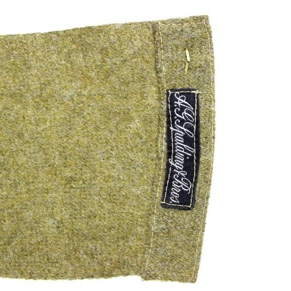  OD wool puttees / leg wraps - A.G. Spalding Bros.