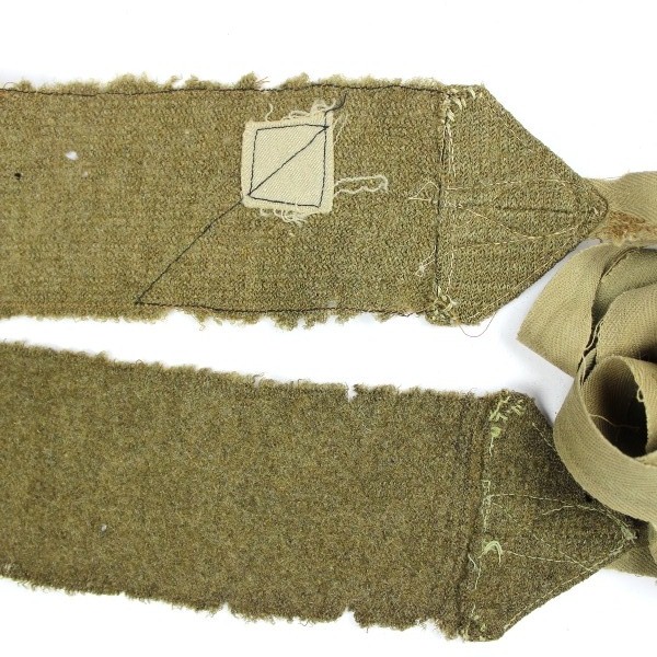 EMs OD wool puttees / leg wraps