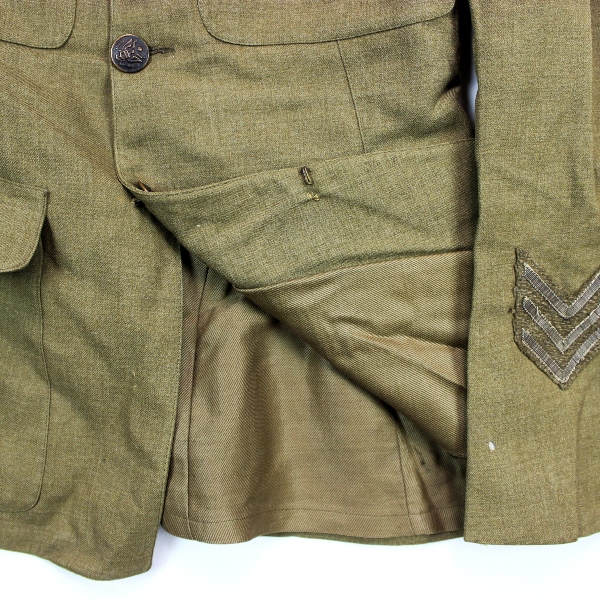 Uniform grouping - MP unit EM tunic & trousers w/ ID tags
