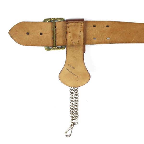 M1921 officers Sam Browne belt w/ sabre chain slide