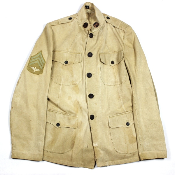 M1911 khaki / tan cotton service coat - Air Service