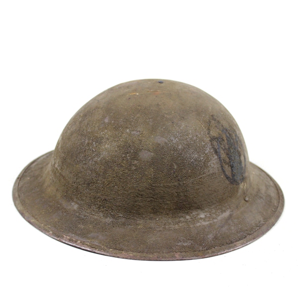 M1917 Doughboy standard steel helmet - 89th ID
