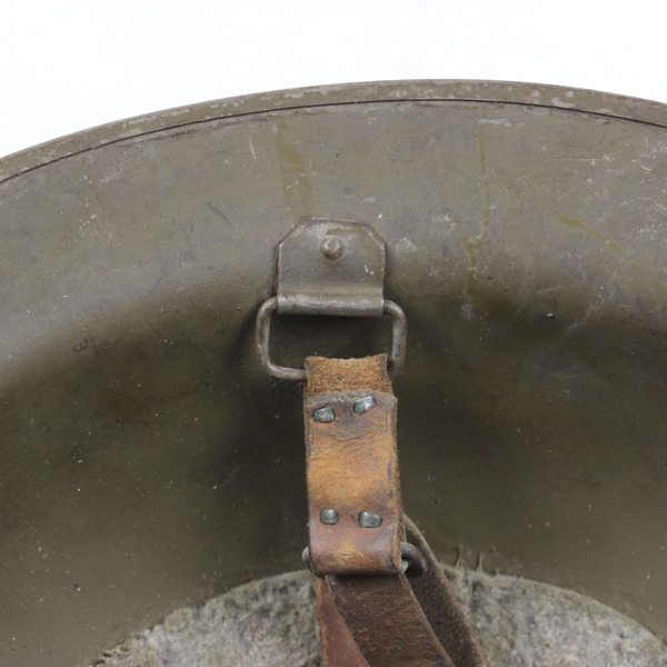 M1917 Doughboy standard steel helmet - 89th ID