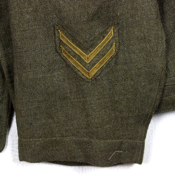 M1917 OD Wool service tunic - 355th Infantry - 89th ID