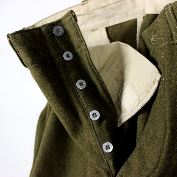 M1917 OD Wool service tunic  - 89th ID / Headquarters