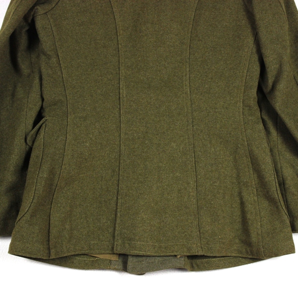 M1917 OD Wool service tunic - Artillery - 89th ID