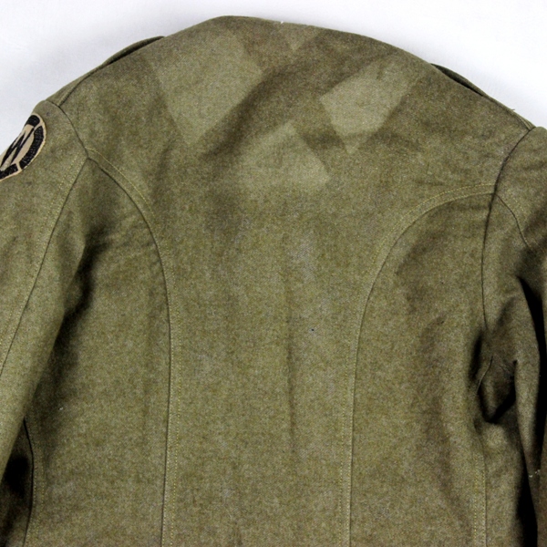 M1917 OD Wool service tunic  - 89th ID early variant