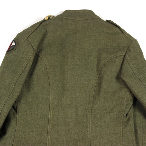 M1917 OD Wool service uniform - 341st FA Bn - 89th ID