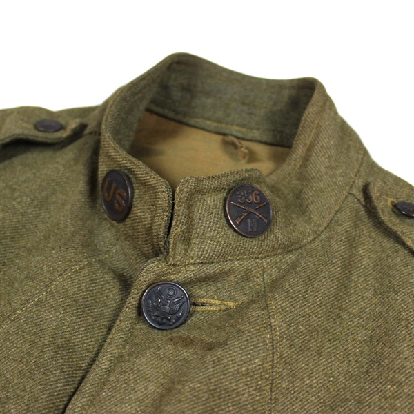 M1917 OD Wool service uniform - 356th Infantry - 89th ID