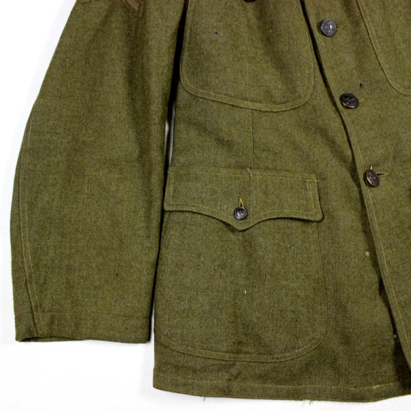 M1917 OD Wool service uniform - 356th Infantry - 89th ID