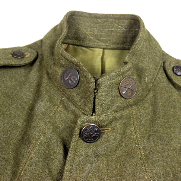 M1917 OD Wool service uniform - 356th Infantry - 89th ID