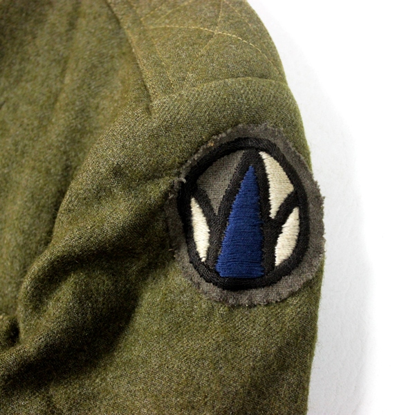 M1917 OD Wool service uniform - 356th Infantry - 89th ID