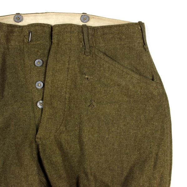 OD wool service trousers