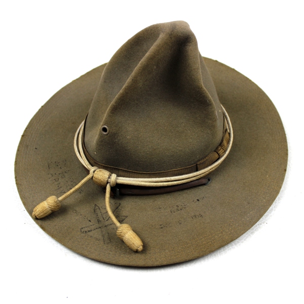 M1911 campaign hat - Chemical Weapons Section