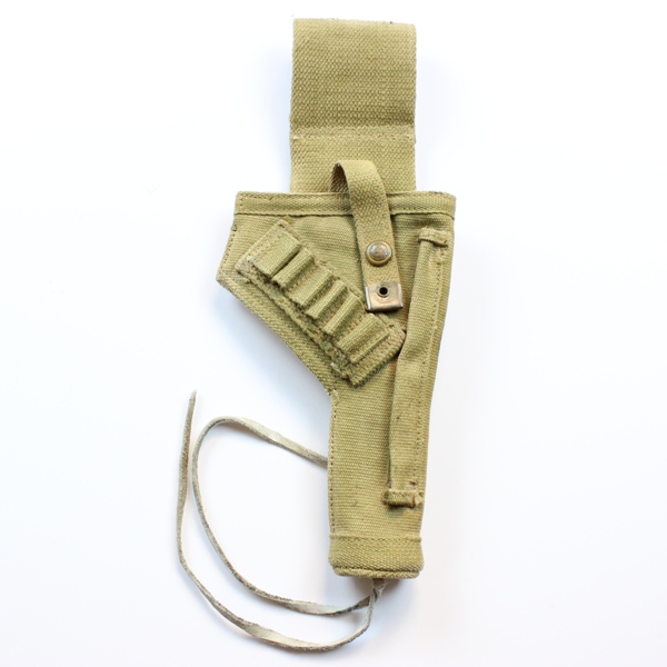 Canadian Royal Armoured Corps P1937 1st pattern holster modified short drop