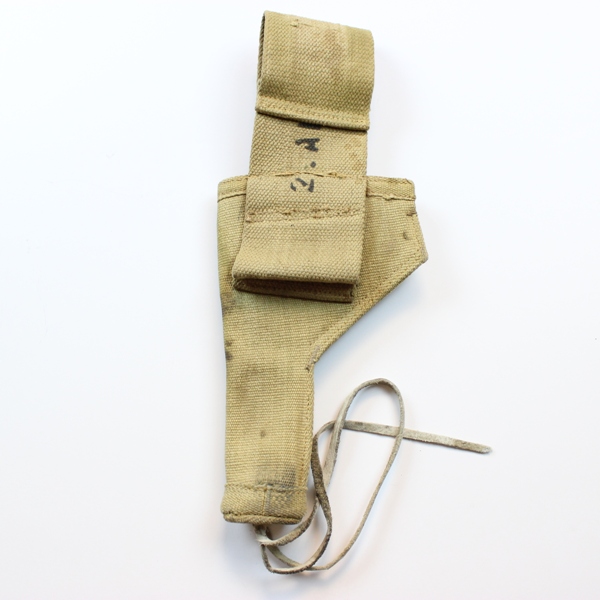 Canadian Royal Armoured Corps P1937 1st pattern holster modified short drop