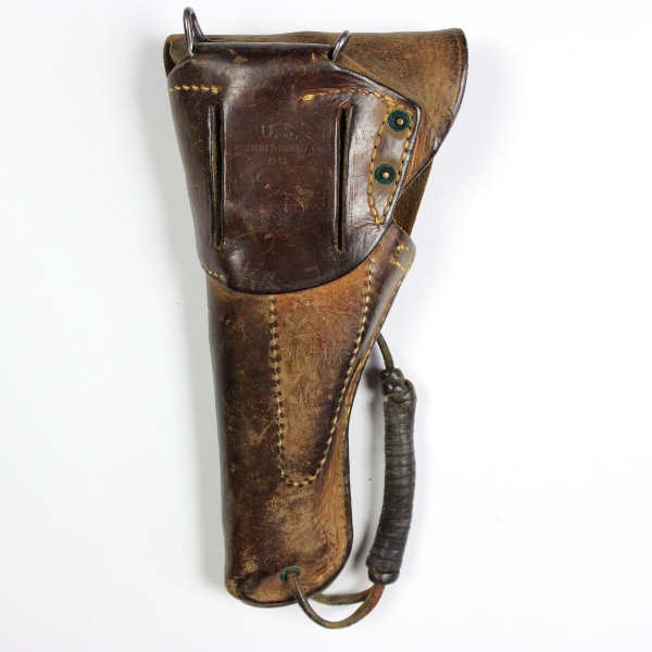 M1916 Colt holster w/ British paratrooper badge - 1943