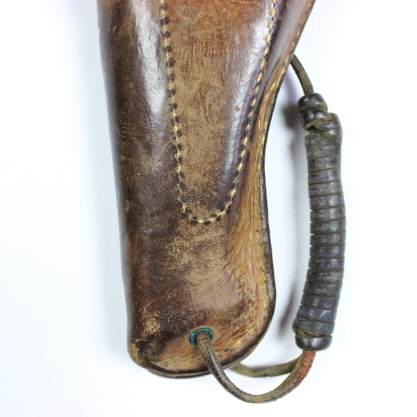 M1916 Colt holster w/ British paratrooper badge - 1943