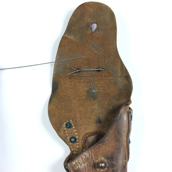 M1916 Colt holster w/ British paratrooper badge - 1943