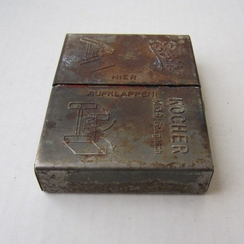German WW2 Esbit field stove mod.9 fuel tablets