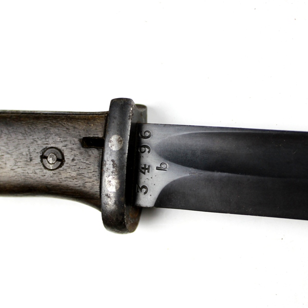 Mauser K98 bayonet w/ scabbard and leather frog