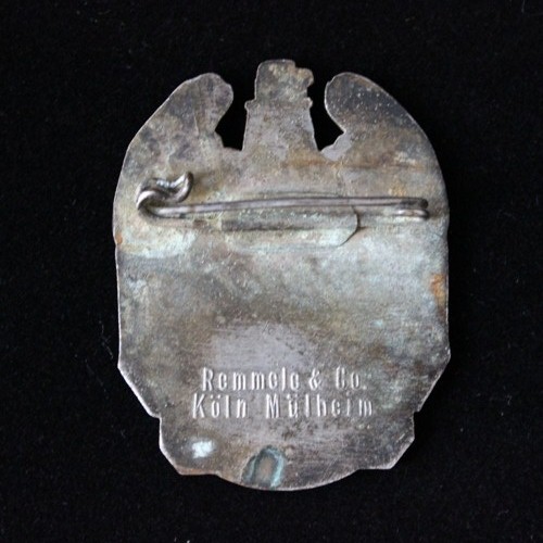 14th Deutsches Turnfest Koln 1928 silver badge