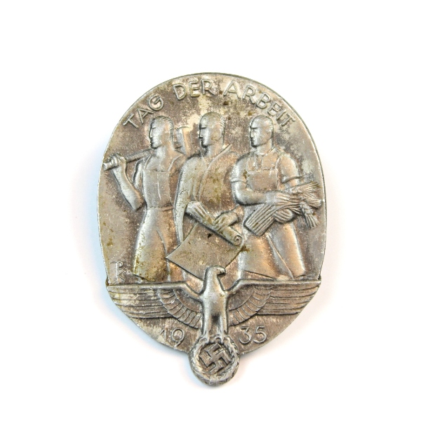 1935 German labor day tinnie - Paul Schulze & Co Lubeck