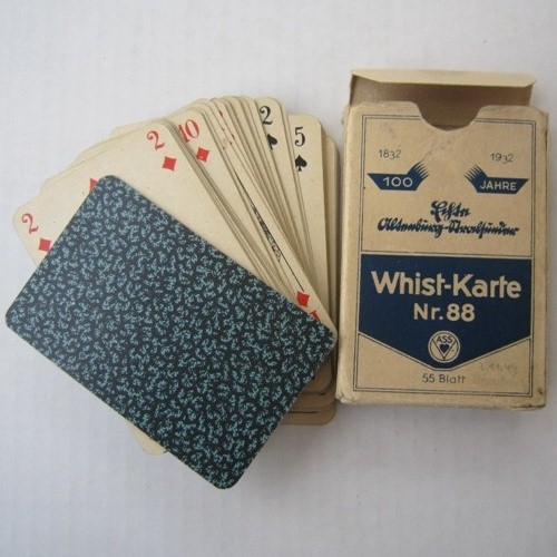 German WW2 Whist playing cards Nr.88