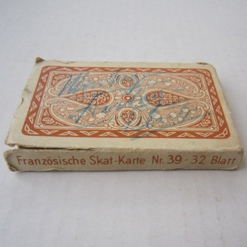 German WW2 Skat playing cards Nr.39