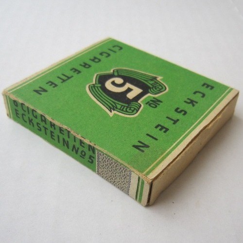 German WW2 Eckstein No.5 cigarette package