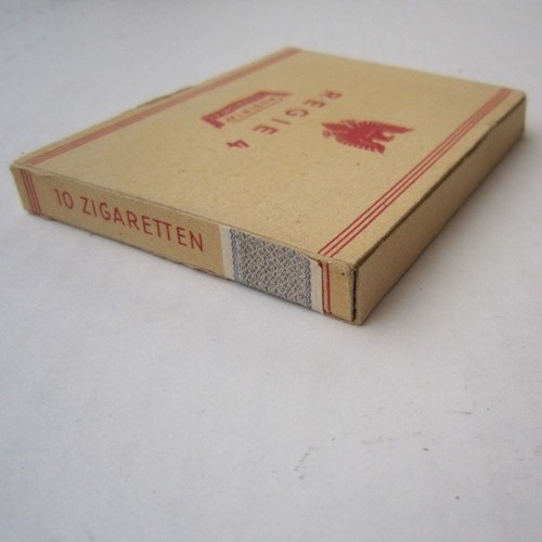 German WW2 Regie 4 10 cigarettes package