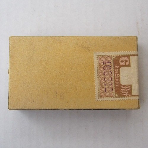 German WW2 Heinrich Beiser Type 18 box of 10 Zigarillos