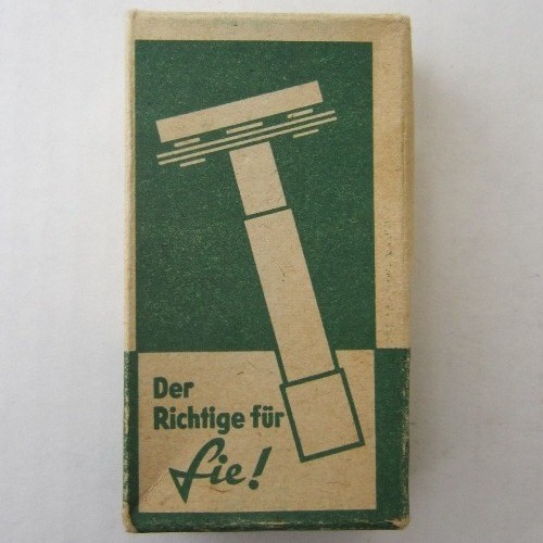 German WW2 bakelite shaving razor in box