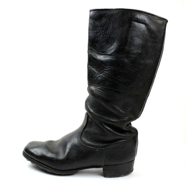 EM/ NCOs black leather marching boots
