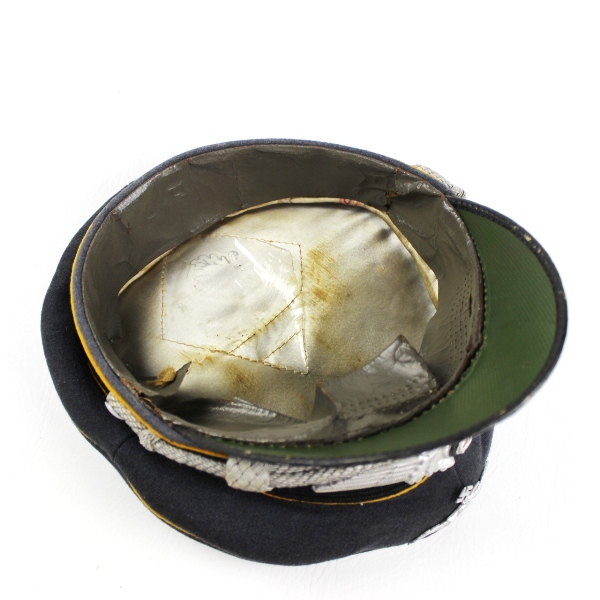 Luftwaffe flight officers visor cap