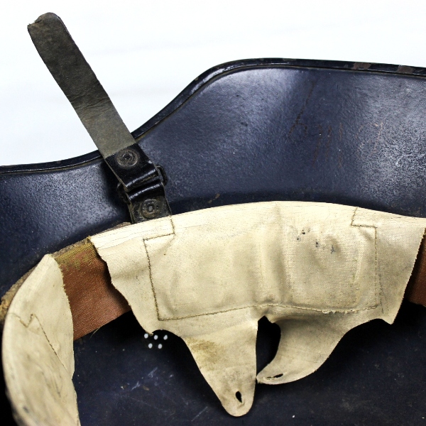 Luftschutz (Civil Defense) steel helmet w/ leather liner