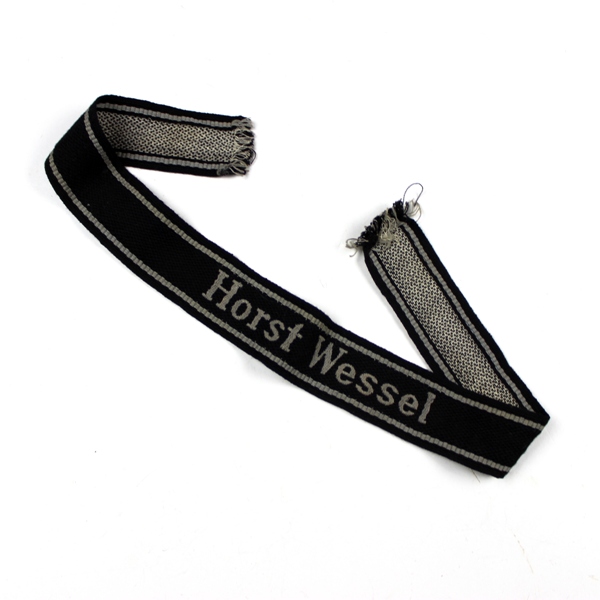 Scarce SS EM/NCO Horst Wessel cuff title