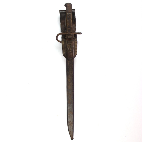 Type 30 bayonet w/ scabbard and leather frog