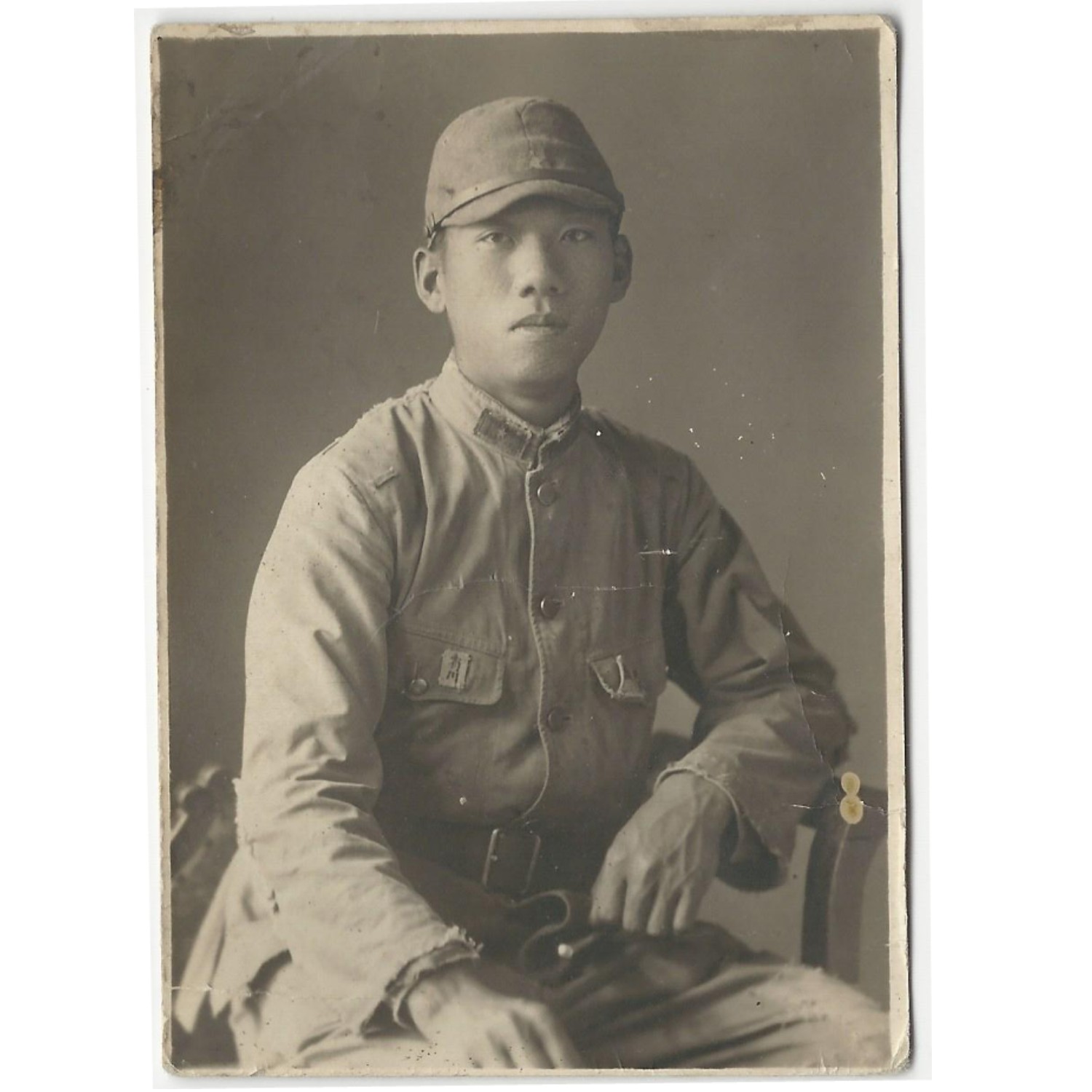 Portrait of a Japanese imperial army soldier
