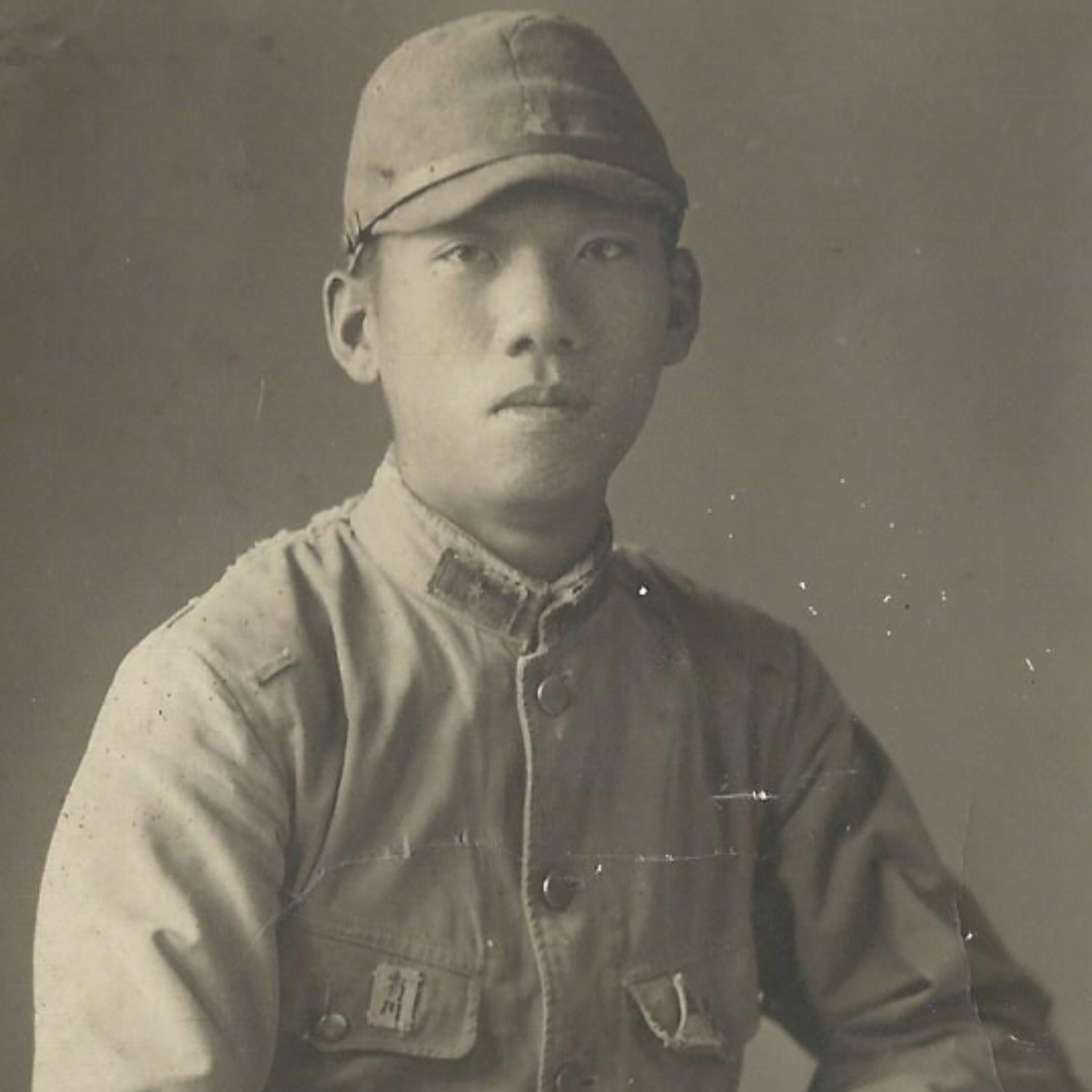 Japanese imperial army soldier portrait