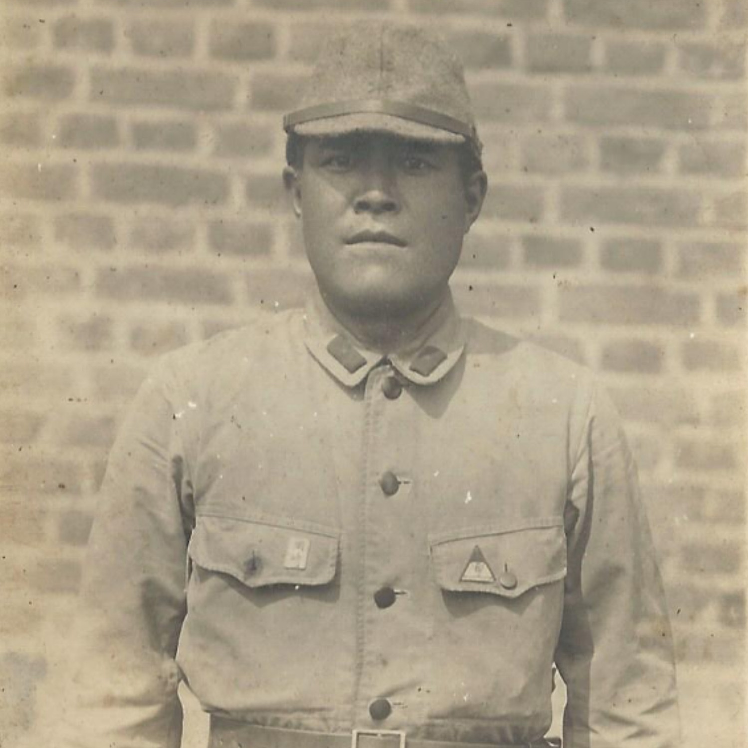 Japanese imperial army soldier portrait