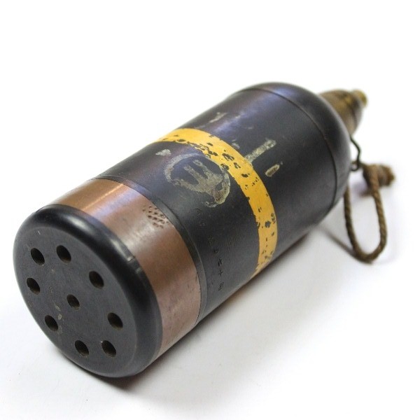 Type 89  grenade / mortar round w/ cap and copper insert