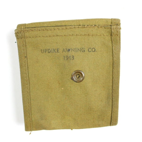 M1 carbine magazine pouch - Updike Awning Co 1943