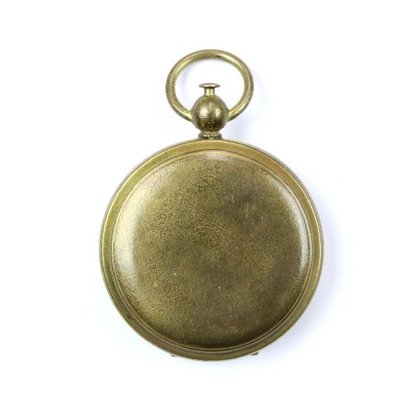 Officers brass pocket compass - Waltham