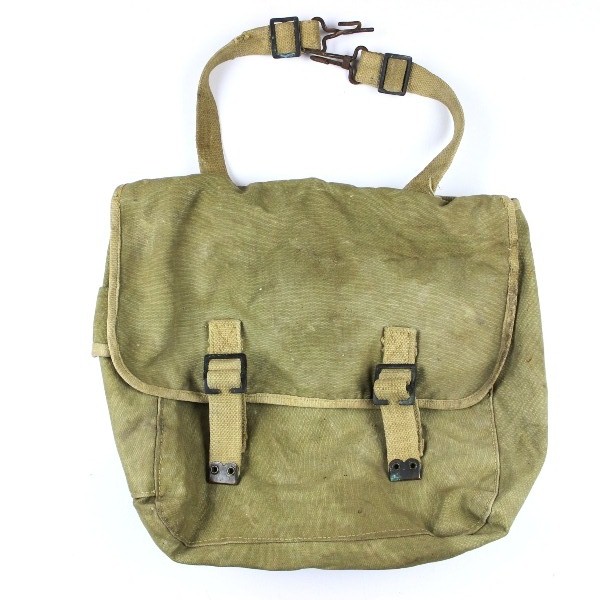 WWI British Made US Army Officers Musette Bag