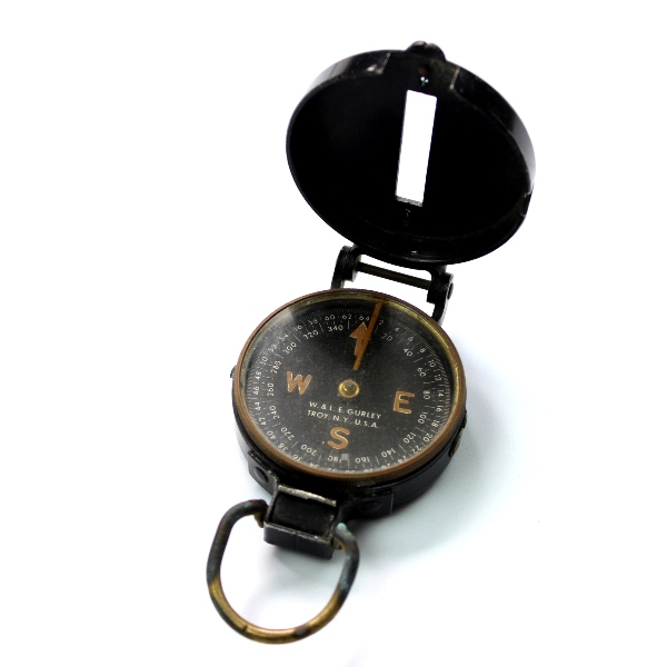 W. & L. E. Gurley lensatic compass