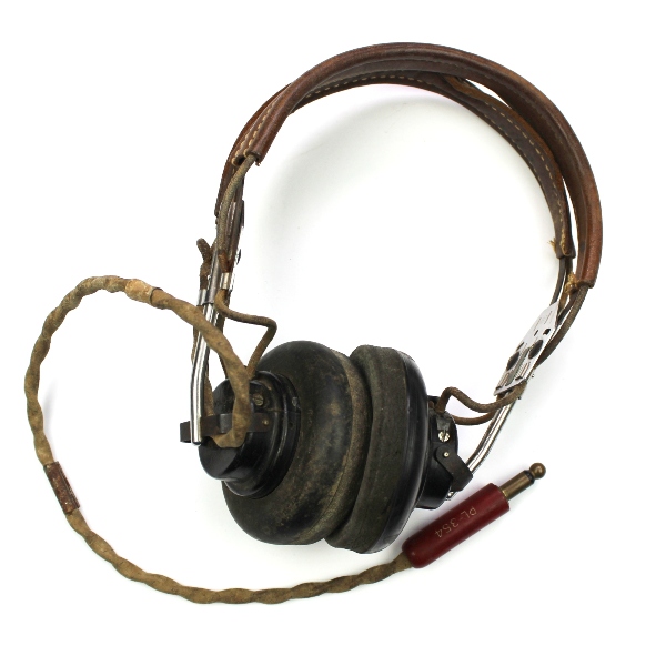 USAAF Type HB7 radio headset w/ ANB-H-1 receivers