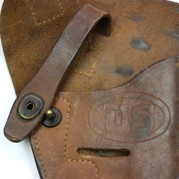 USAAF Colt .45 M3 leather holster - Engr. Kress