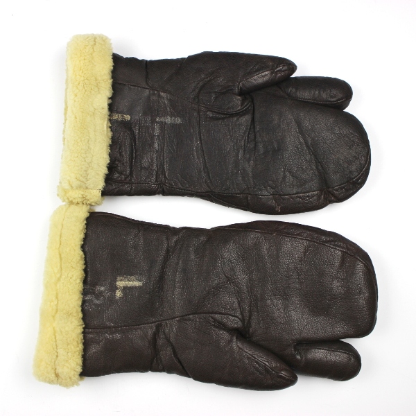USAAF A-9A sheepskin gunner mittens type A9A - Large