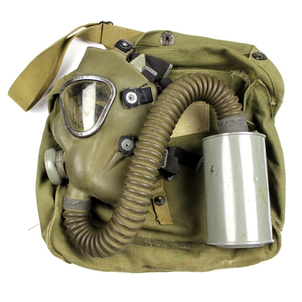 M4 diaphragm gas mask w/ M6 carrier